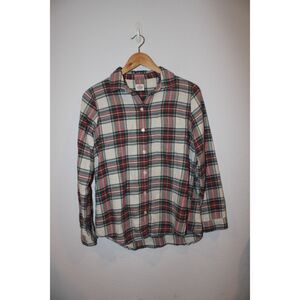 Marine layer tartan plaid size medium button down long sleeve flannel